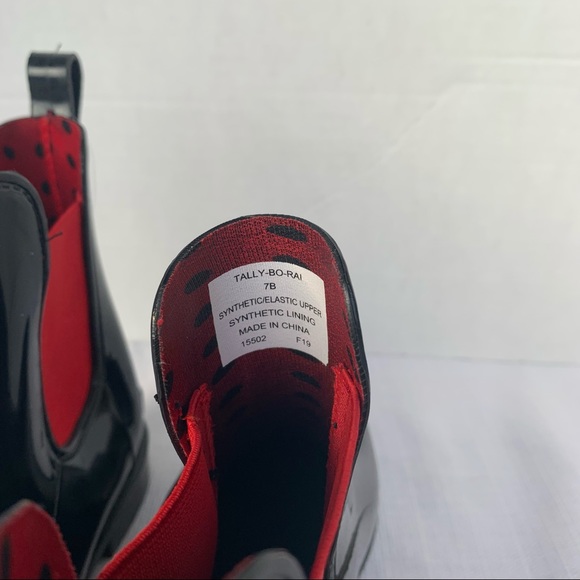 Lauren Ralph Lauren | Black/Bright Tally Rain Boots Size 7. - Picture 12 of 12